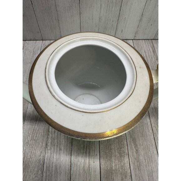 Vintage Hayasi Teapot Gold Dragon Dragonware Painted Porcelain Decorative Japan - Picture 5 of 10